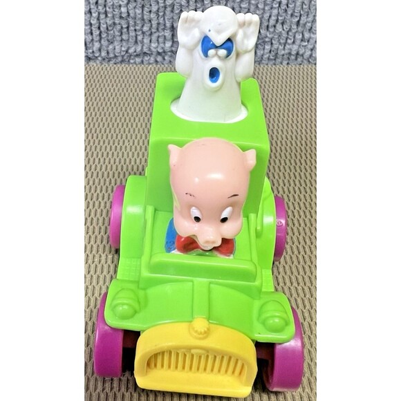1992 Warner Bros Looney Tunes Porky's Ghost Catcher's McDonald's Toy - Picture 6 of 7